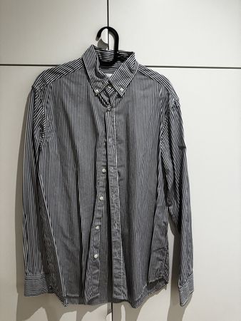 Zara Men striped shirt long sleeve size M