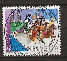 V1013 - Jour du timbre Zurich 2000 vollstempel