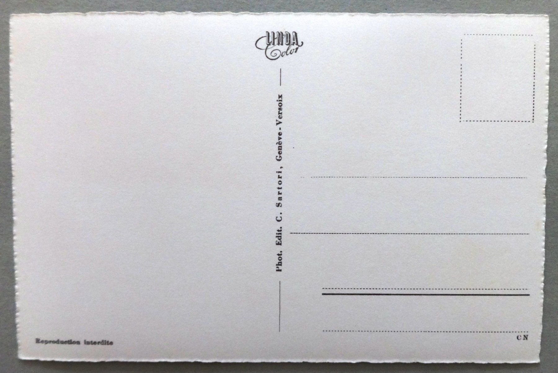 Cartoline postali: St. Cergue, Vue générale et les Alpes – Usato da Fétigny venduto da Billy2miny 1