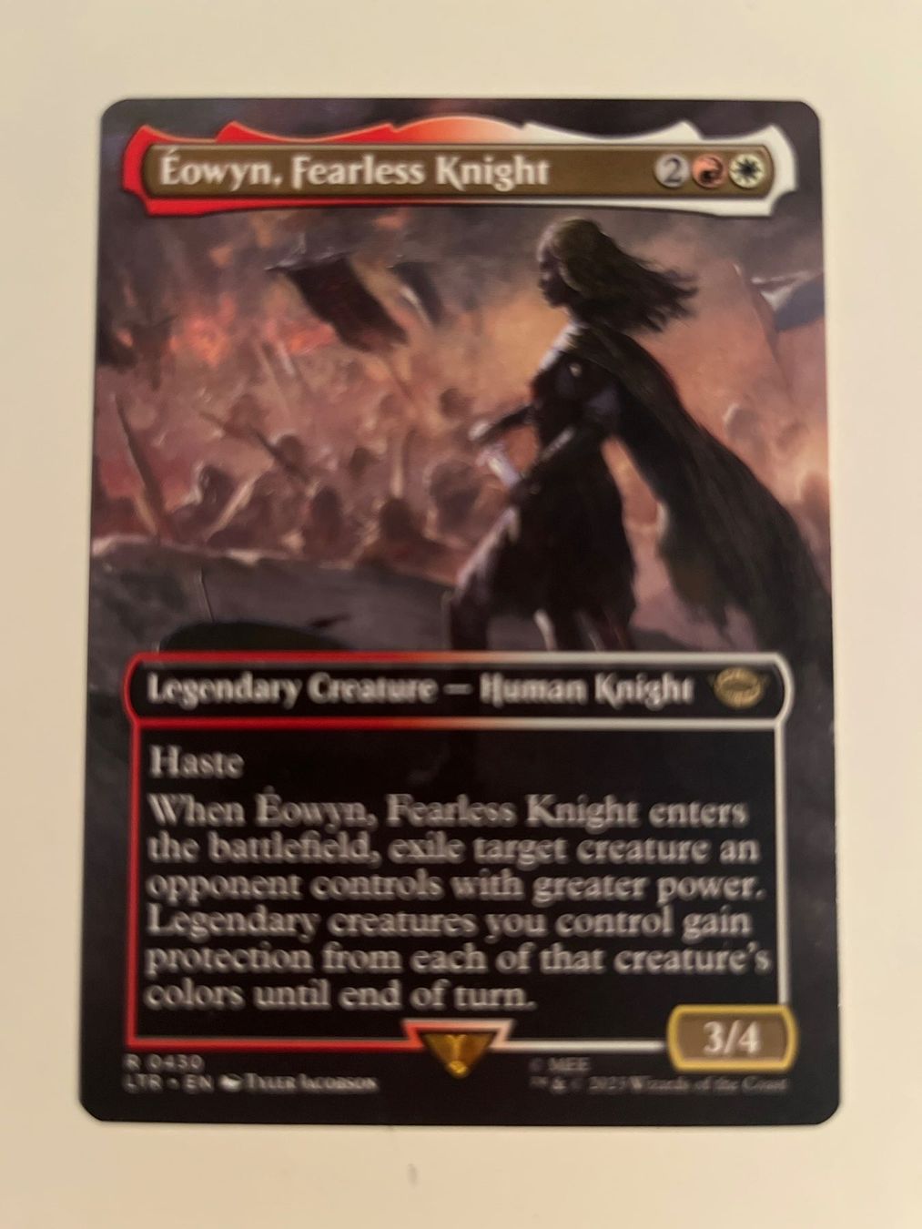 Magic The Gathering Carte collezionabili: 1 x Éowyn, Fearless Knight - Magic: The Gathering - MtG – Usato da Kriens venduto da Shadi1980