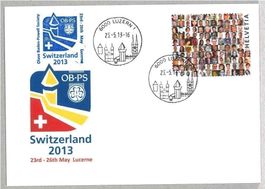 2013, Sonderkuvert, Olave Baden Powell Society, Luzern