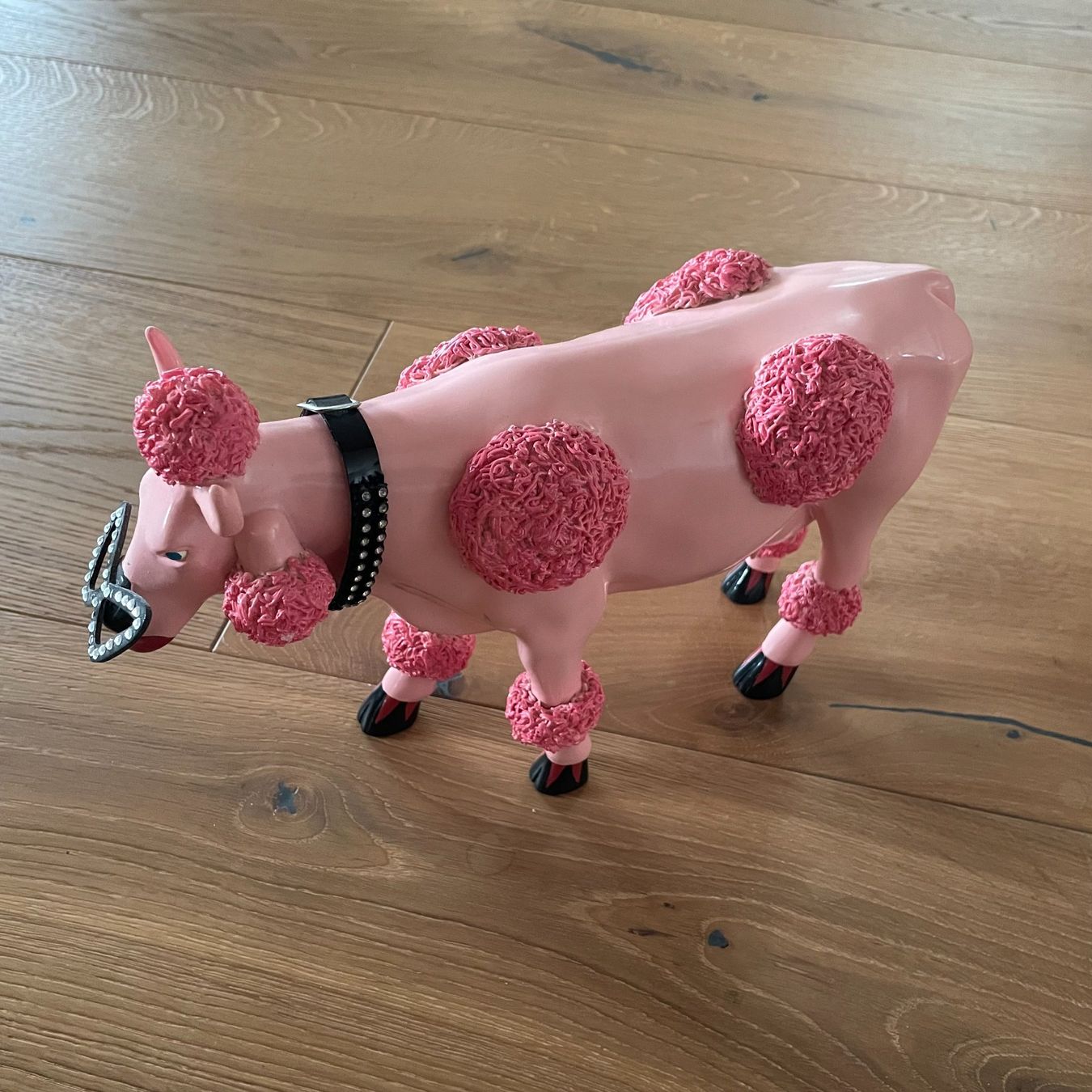 Statuette: Cow Parade Kuh "French Moodle" 2002 – Usato da Walde AG venduto da Flumsi66