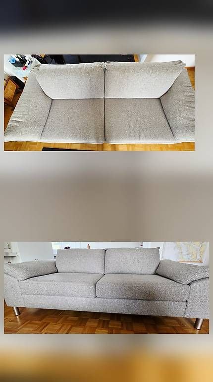 Divani: 2er SOFA GRAU – Usato da Visp venduto da Glaci2212