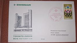 Swissair Toronto - Zürich 01.04.1975