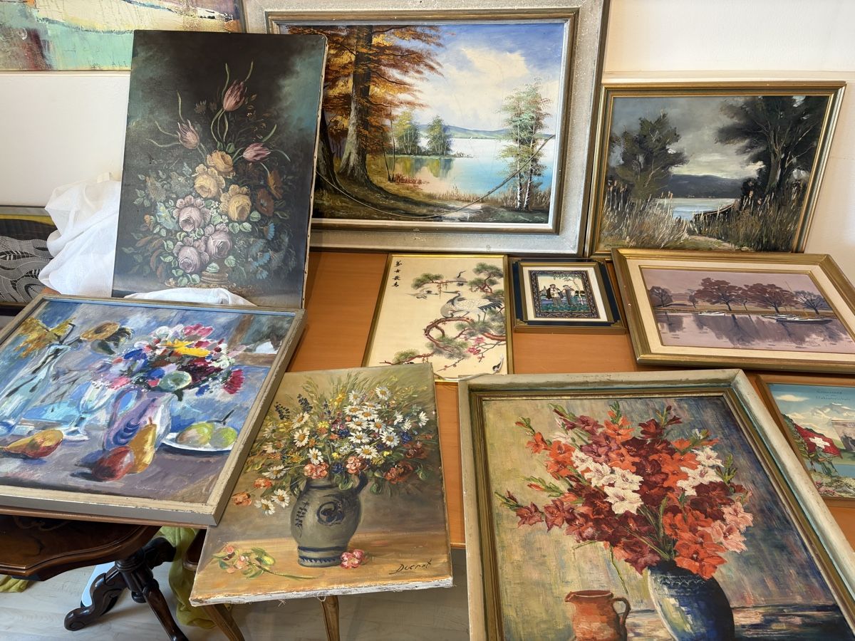 Posters & Illustrations: Bilder Lot  – D'occasion à Murten par Tzaugg