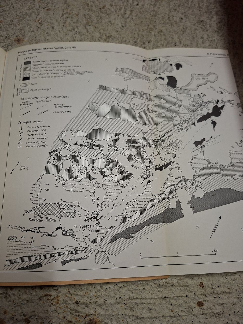 Bücher: Essai interprétation dislocation transversale Bellegarde-Lac – Gebraucht aus Belfaux von frifri500 1