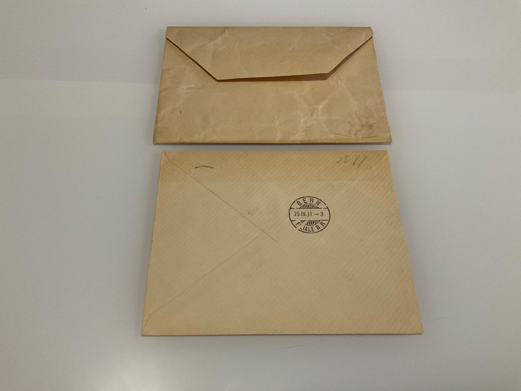 Alle Briefmarken: 1891 Chur, 2 Franco-Amtsbriefe Belege – Gebraucht aus Rickenbach Sulz von ser_cv7t 1