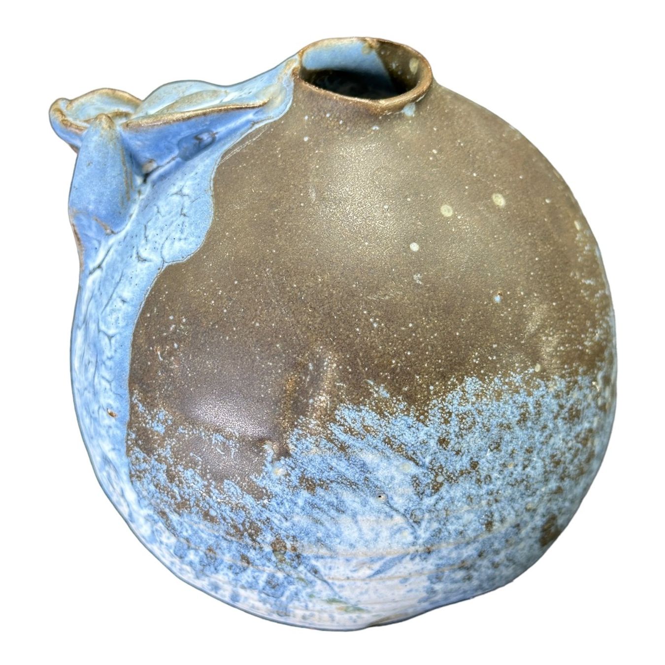 Vasen & Gefässe: Vase en grés d'art émaillé motif végétal – Gebraucht aus Morges von vintix 5