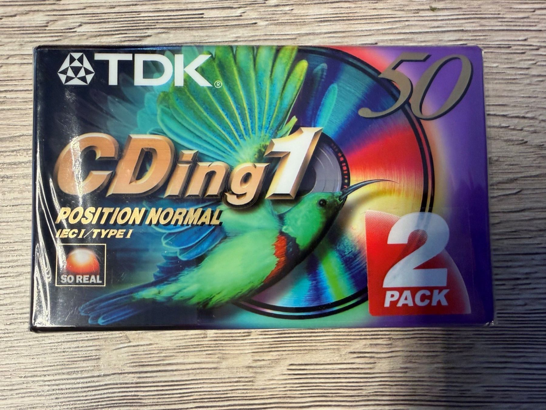 Musicassette: 50 Stk TDK - CDing1 50 Typ1 Normal OVP – Nuovo e nell'imballaggio originale da Klingnau venduto da AudioVision 1