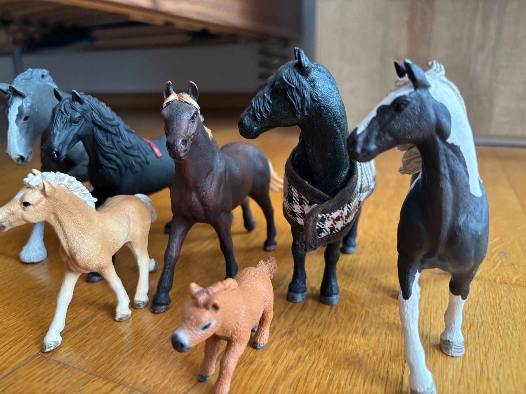 Schleich Giocattoli: Schleich Pferde 7 Stück – Usato da Biel-Benken BL venduto da Bergerr 2