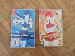 Nintendo Switch Fitness Boxing und Fitness Boxing 2 