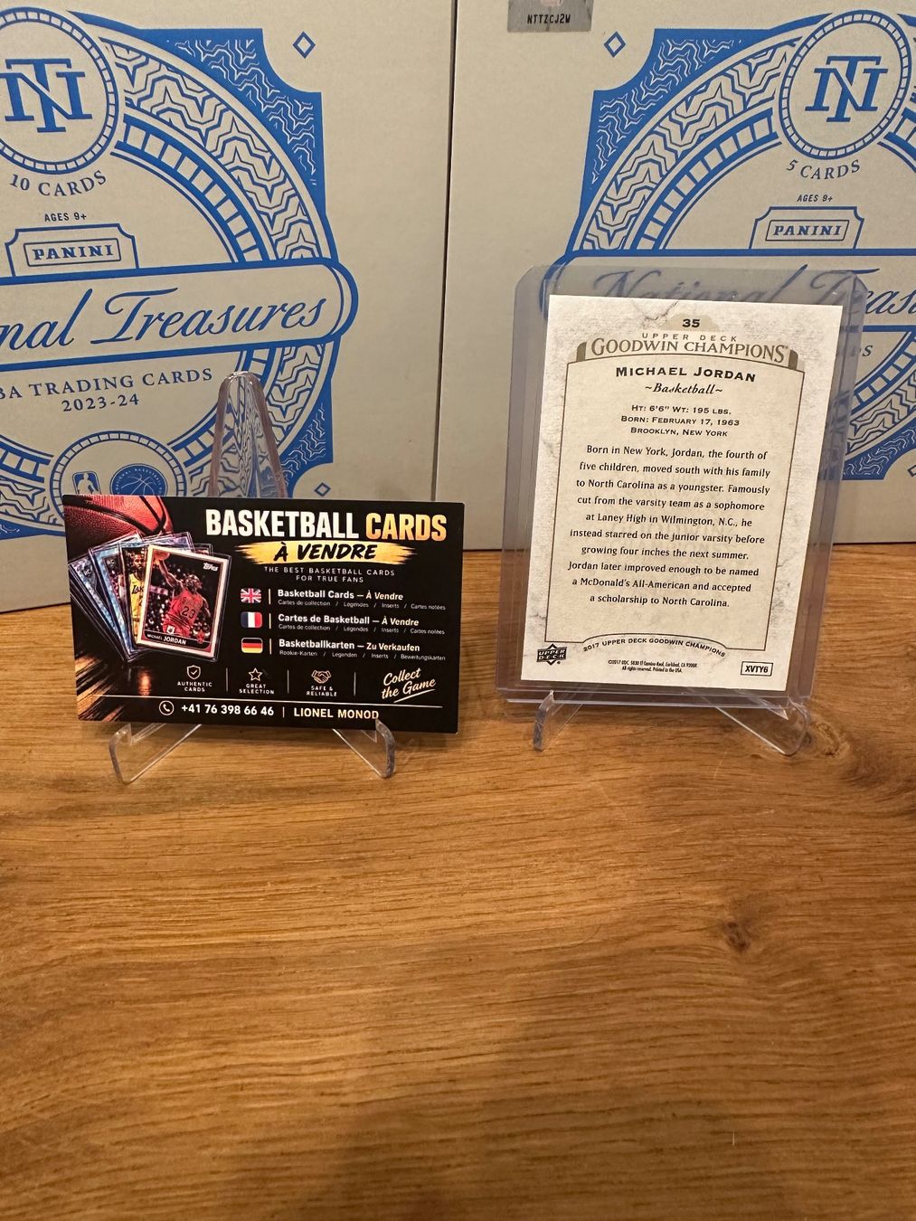 Nba Carte collezionabili: Michael Jordan Upper Deck Goodwin Champions – Usato da Vullierens venduto da Gaara04 1