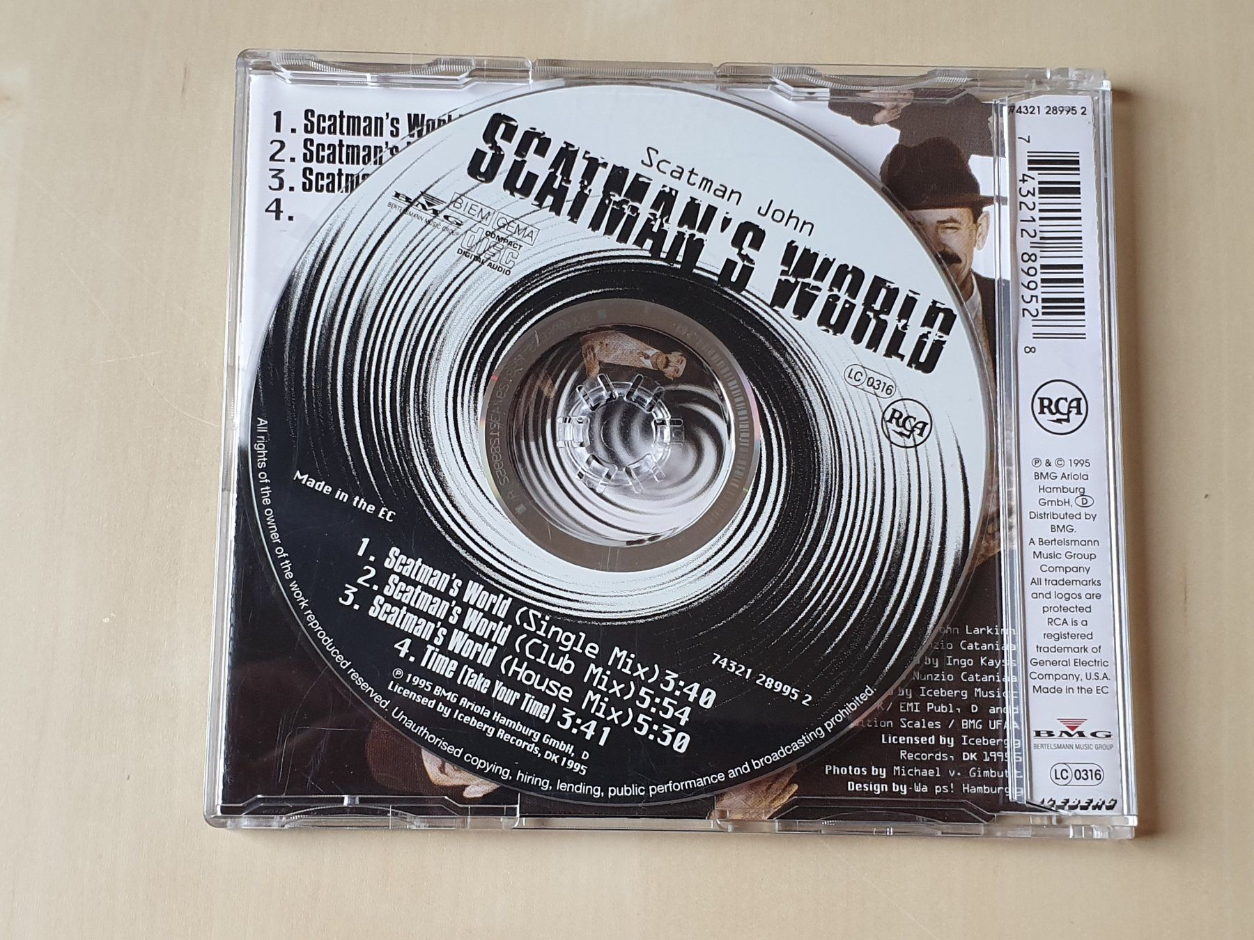 CD: Scatman John Scatmans World – Usato da Stansstad venduto da collectorsshop 1