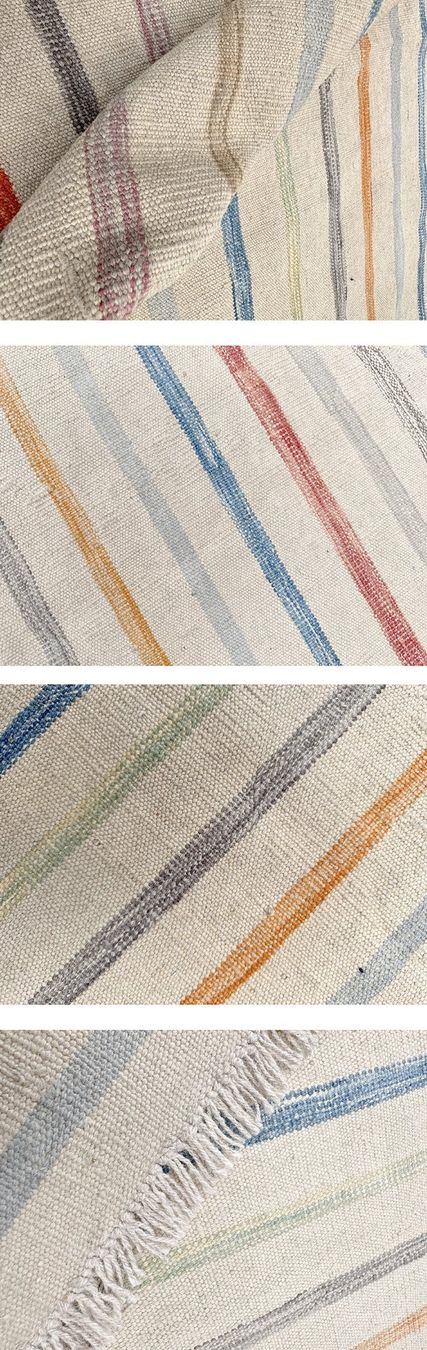 Kelim Teppiche: Stripes Kelim – Gebraucht aus Eglisau von Teppichportal 2