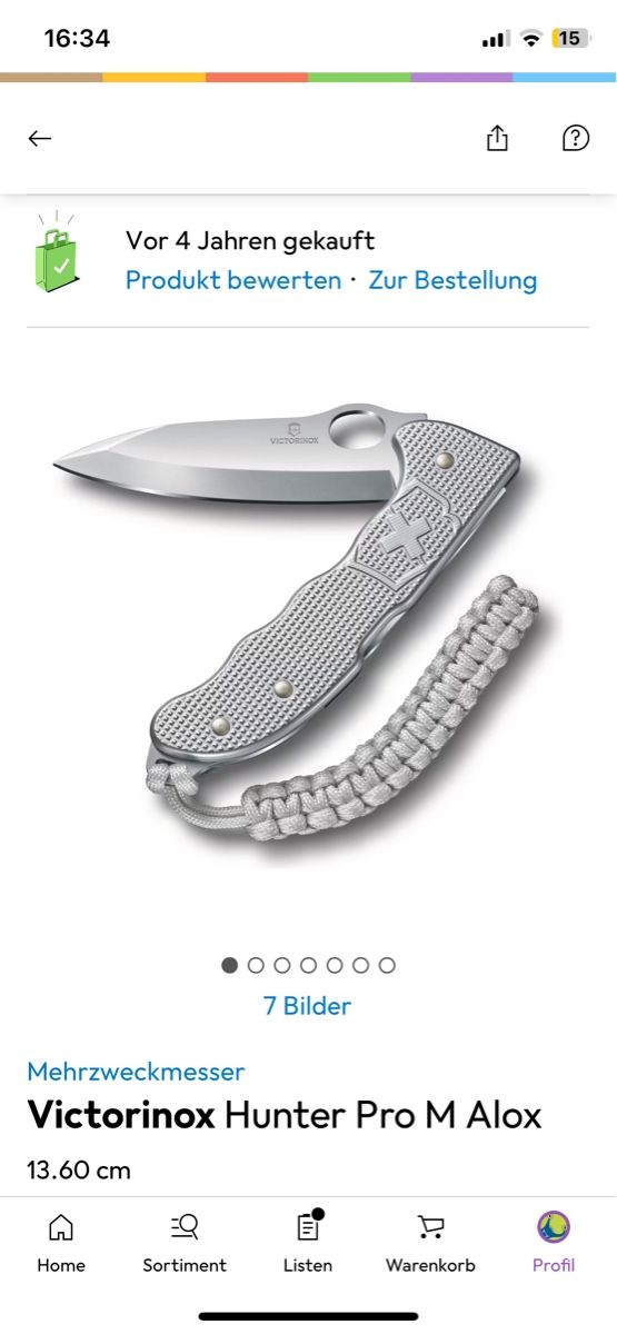 Victorinox Zubehör: Victorinox Hunter Pro Brunner Customs – Gebraucht aus Bätterkinden von Geberit_BE 8