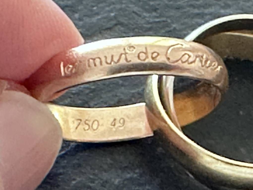 Ringe: CARTIER TRINITY Ring Grösse 49 – Gebraucht aus Basel von Findus78 3