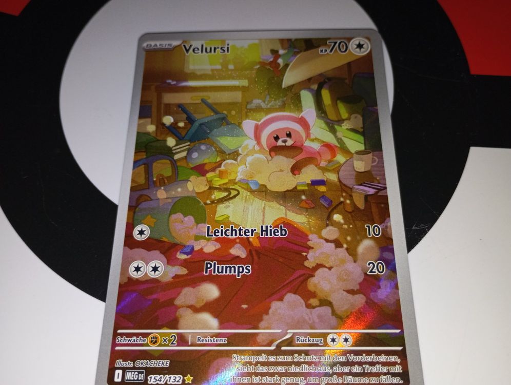 Pokémon Karte Velursi 154/132🔥Mega Entwicklung🔥ab 1Fr.!!🔥 (Neu (gemäss ...
