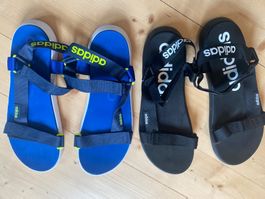 Set 2 Paar Sandalen Herren ADIDAS Gr. 48,5 (neuwertig)