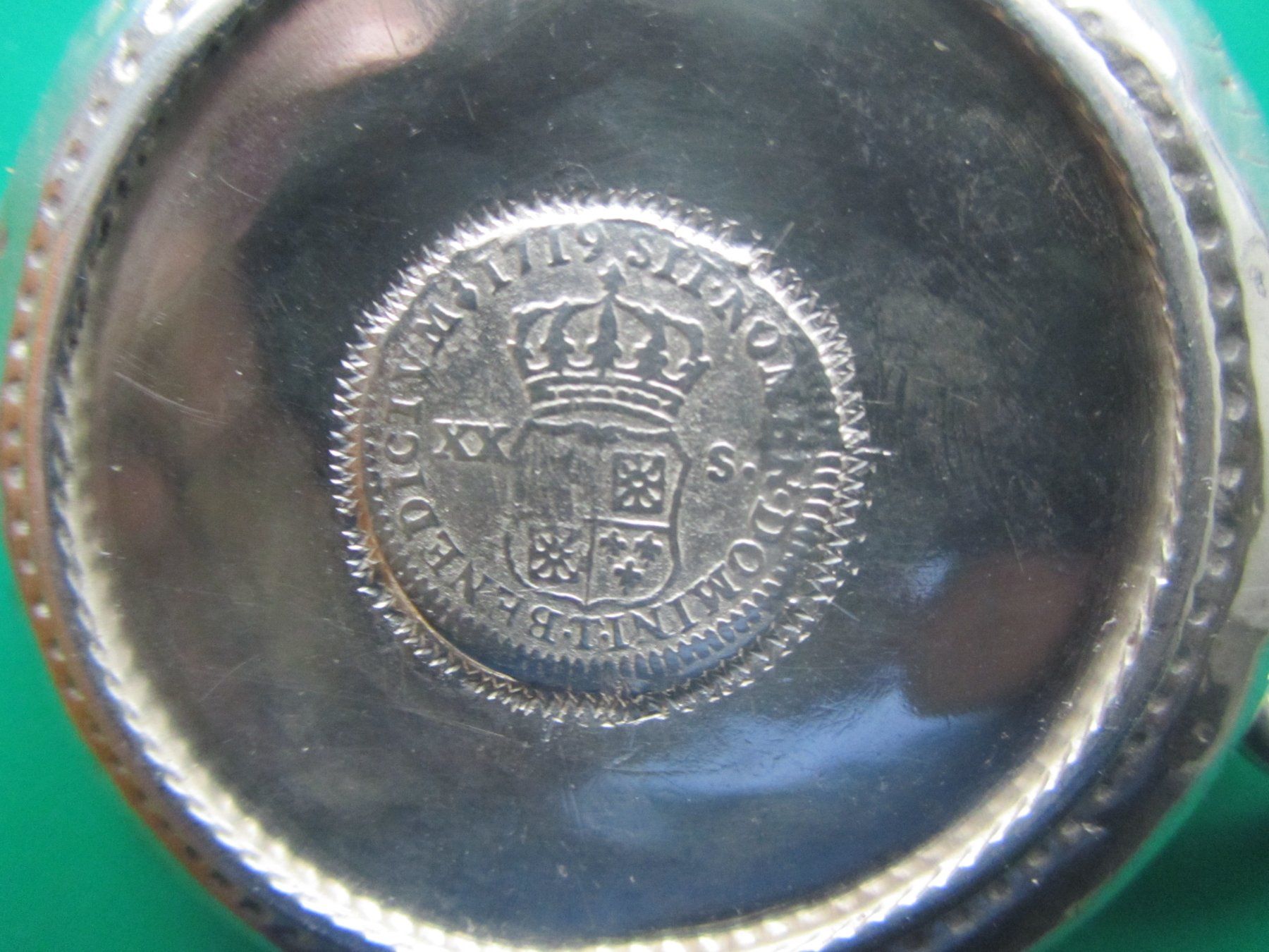 Schalen: Antike Tastevin-Paris um 1810-Silber – Gebraucht aus Luzern von Lucernauno 2