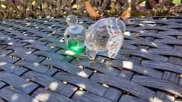 Swarovski Bär / Panda liegend