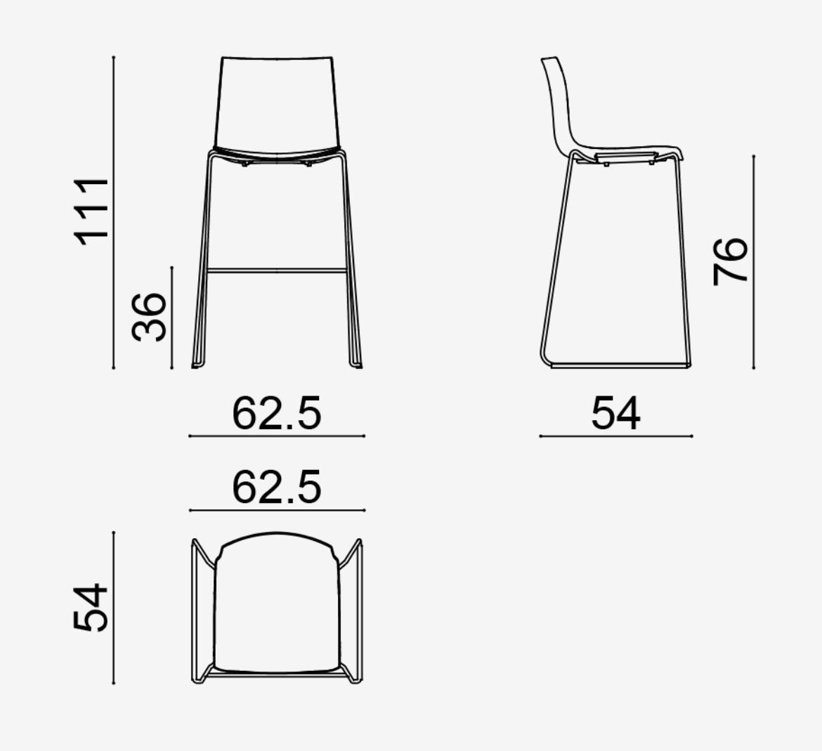 Arper Sgabelli: 019 Posten 2x ARPER Designer Barhocker Catifa46 – Usato da Wangen an der Aare venduto da TBYN 9