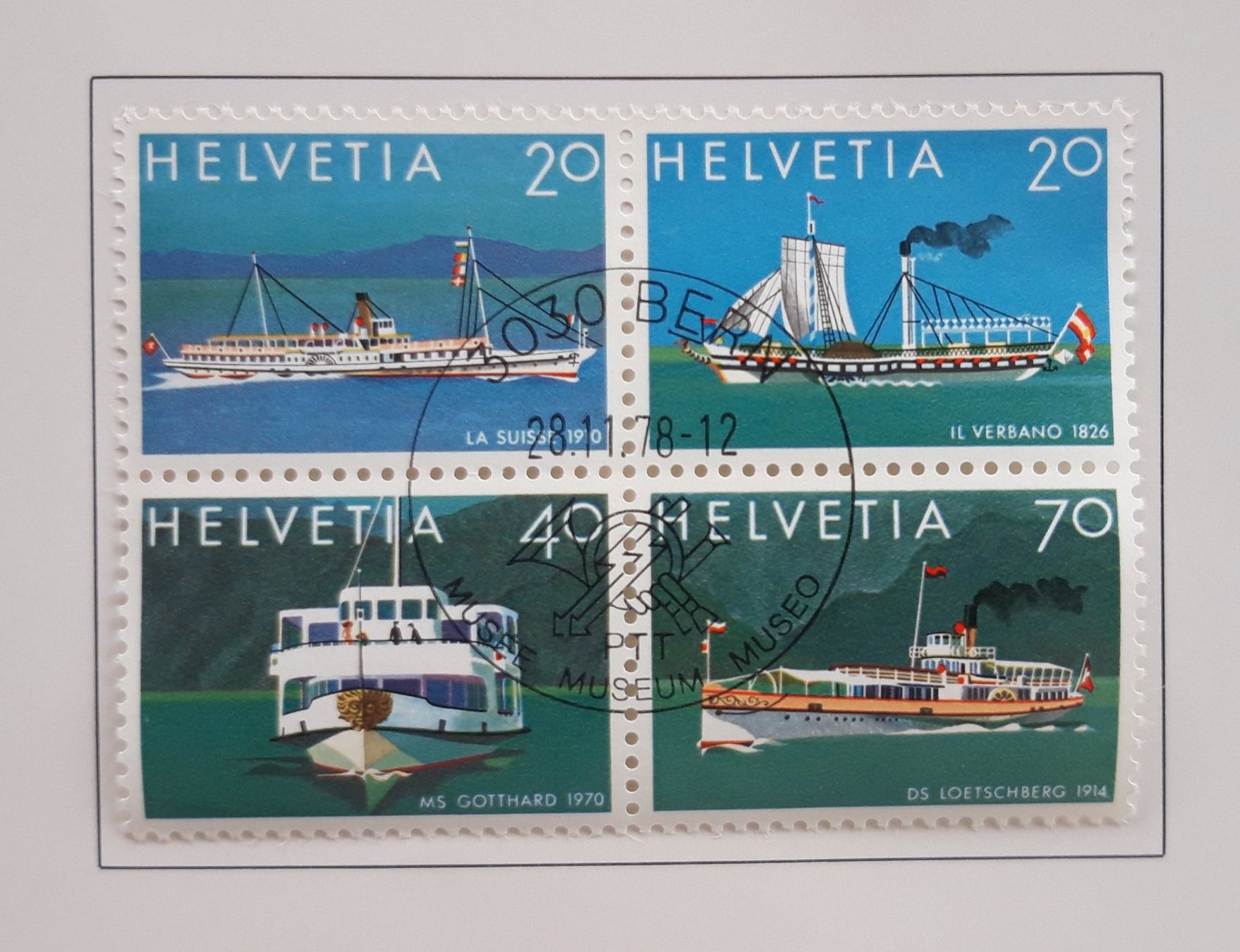Tutti i francobolli: PTT Karten 1974 und 1978 – Usato da Buus venduto da papillon098 4