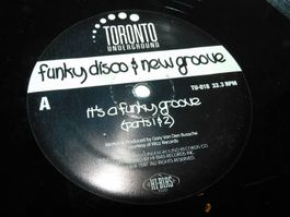 LP Schallplatte  - funky disco - new groove  1994 - LP