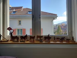 Alpaufzug Metallfiguren