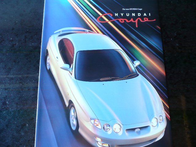 Hyundai Documenti: Hyundai Coupé Prospekt 2000 – Usato da Zofingen venduto da sosalinos01