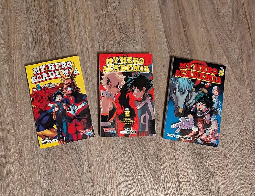 Fumetti: Manga: My Hero Academia 1-3 – Usato da Fräschels venduto da Palumbus