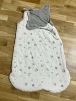Sleeping bag and 2 cotton swaddles for newborn babies 0-4 mo