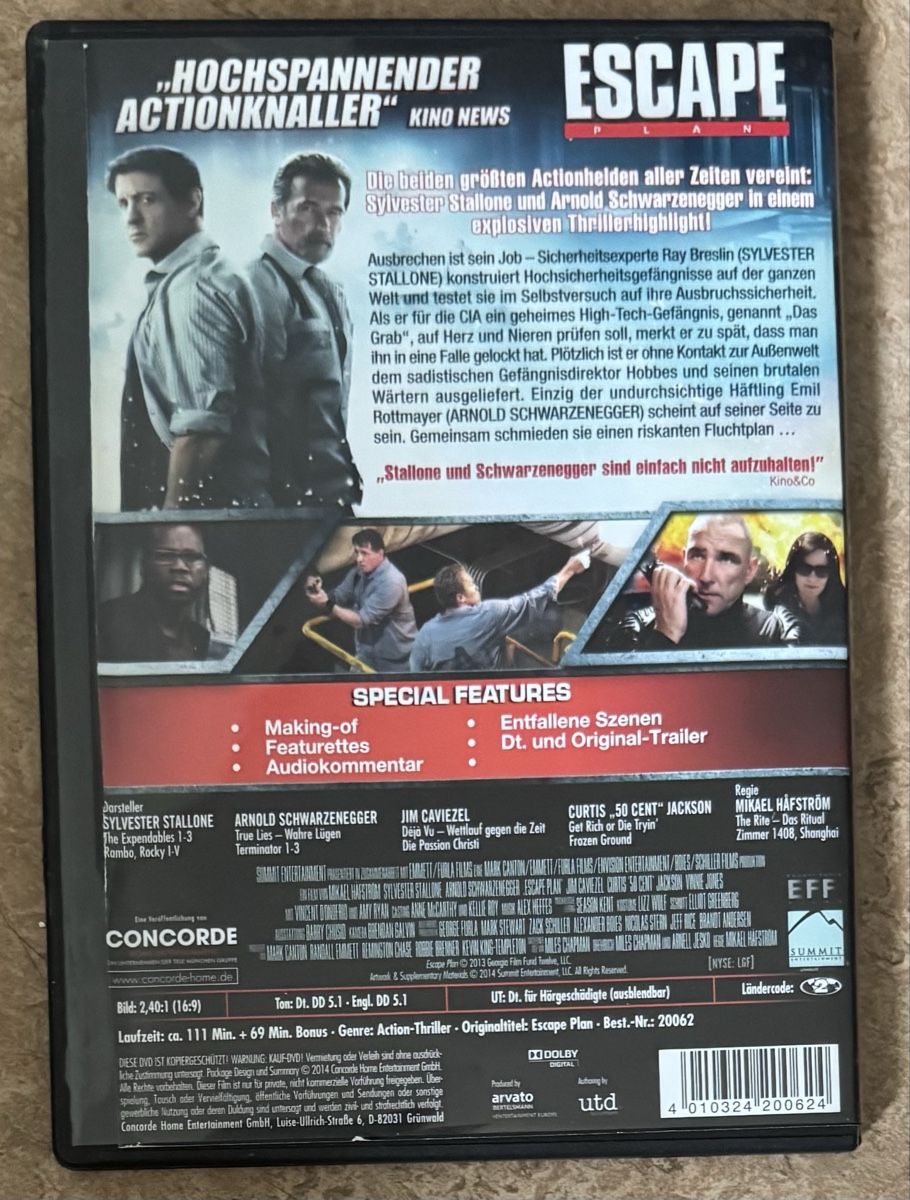 Tous les DVDs: ESCAPE – Neuf (Voir description) à Dietikon par AndreaSch01 1