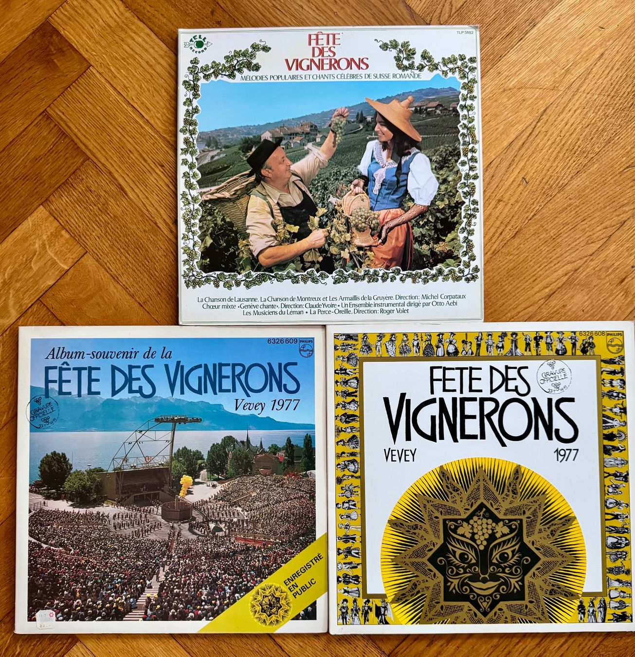 Dischi in vinile: Fete des Vignerons 3 Vinyls – Usato da Lausanne venduto da davzic