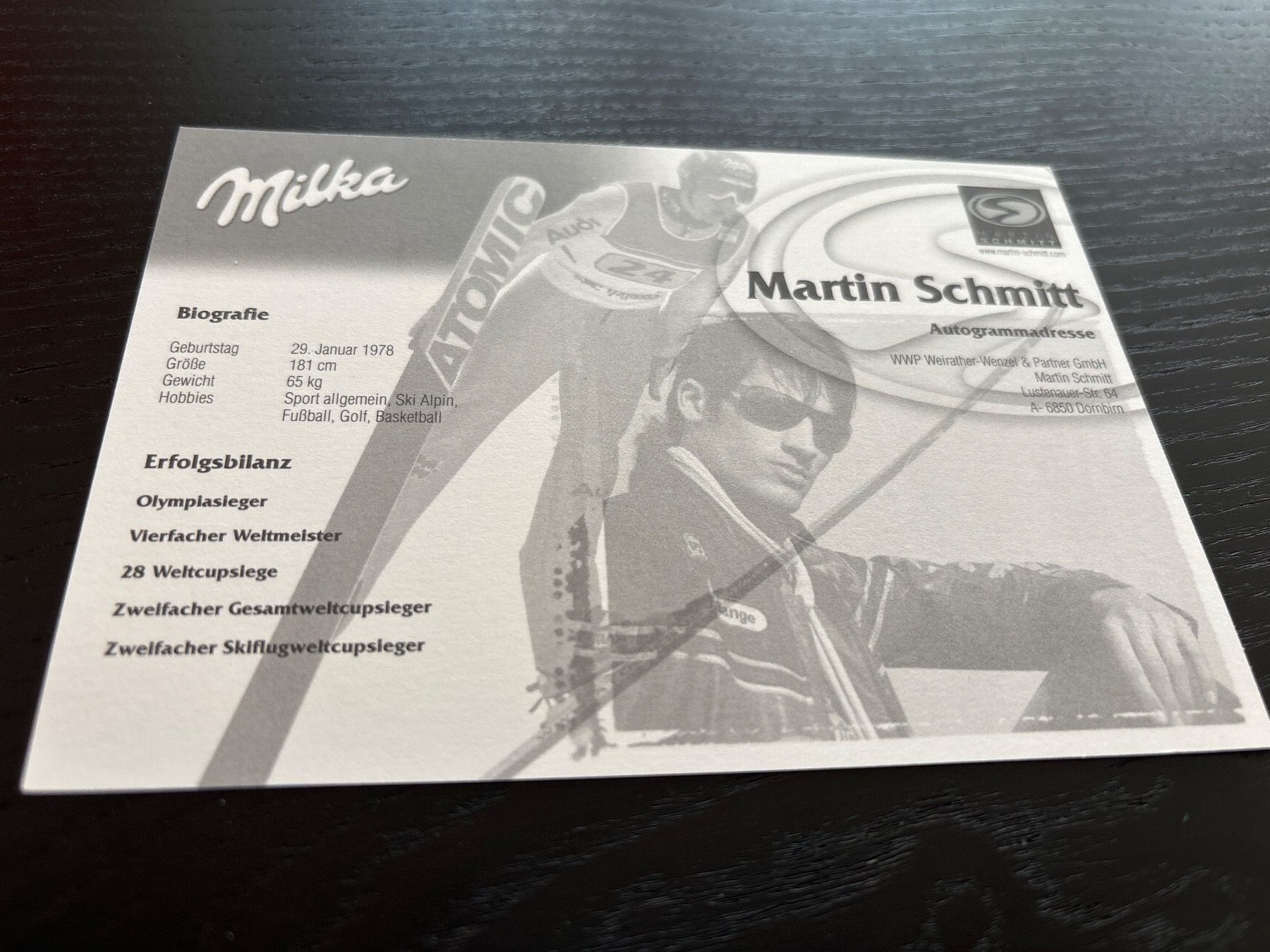Autografi: Martin Schmitt – Usato da Uetendorf venduto da hoisle 1