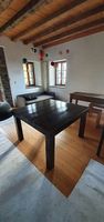 Table design en madrier esprit montagne