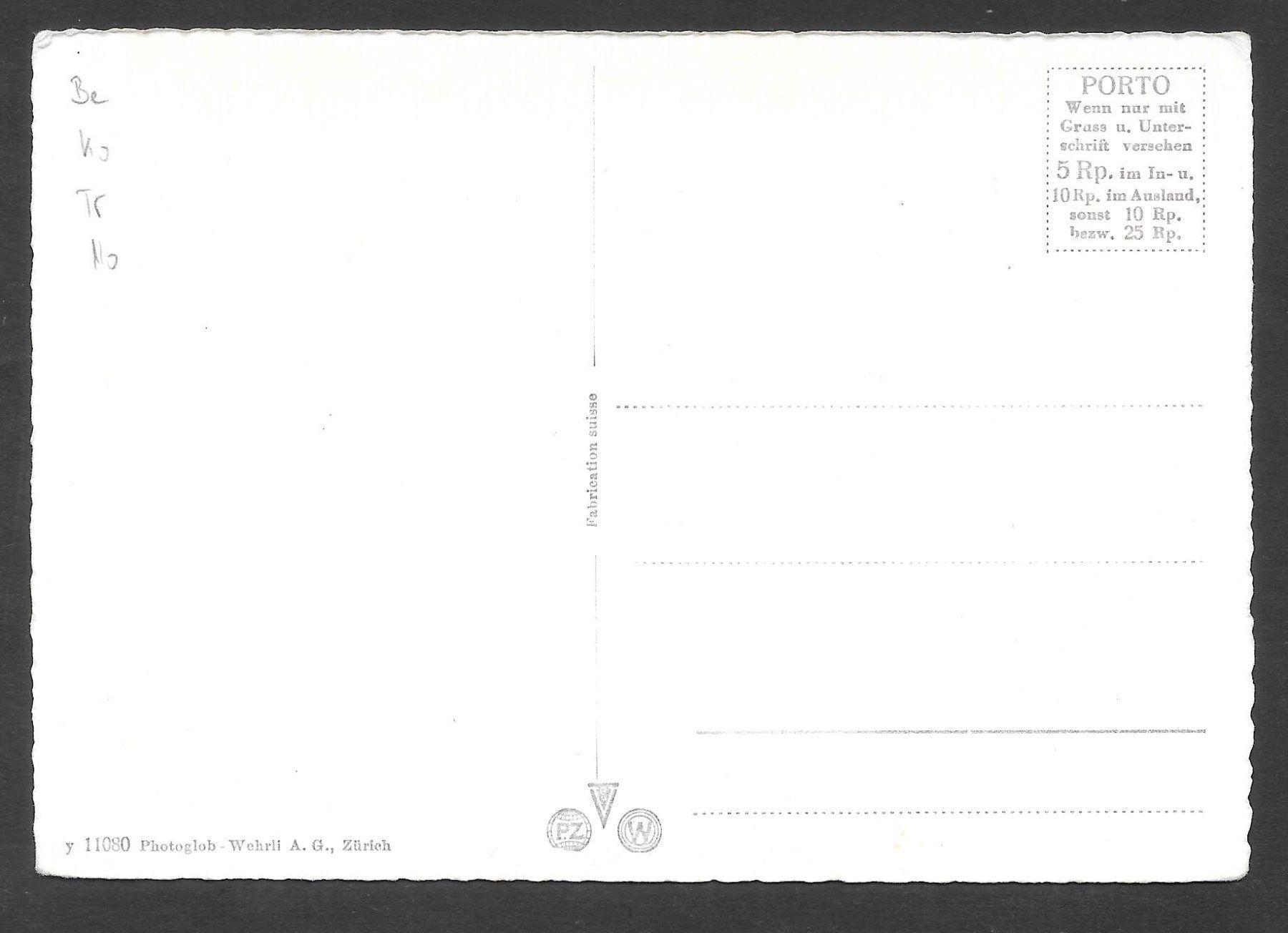 Cartoline postali: Bellinzona e Mesolcina Panoramakarte – Usato da Olten venduto da clotaldi 1