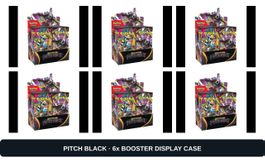 Pokémon Pitch Black Case (6x Booster Display, EN) EN OVP