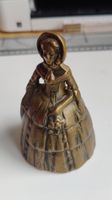 Vintage Messing Dame Hand Glocke (W2)