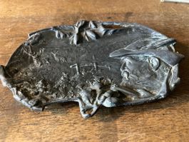 Vide poche Art Nouveau Jungendstil chasseur Jäger