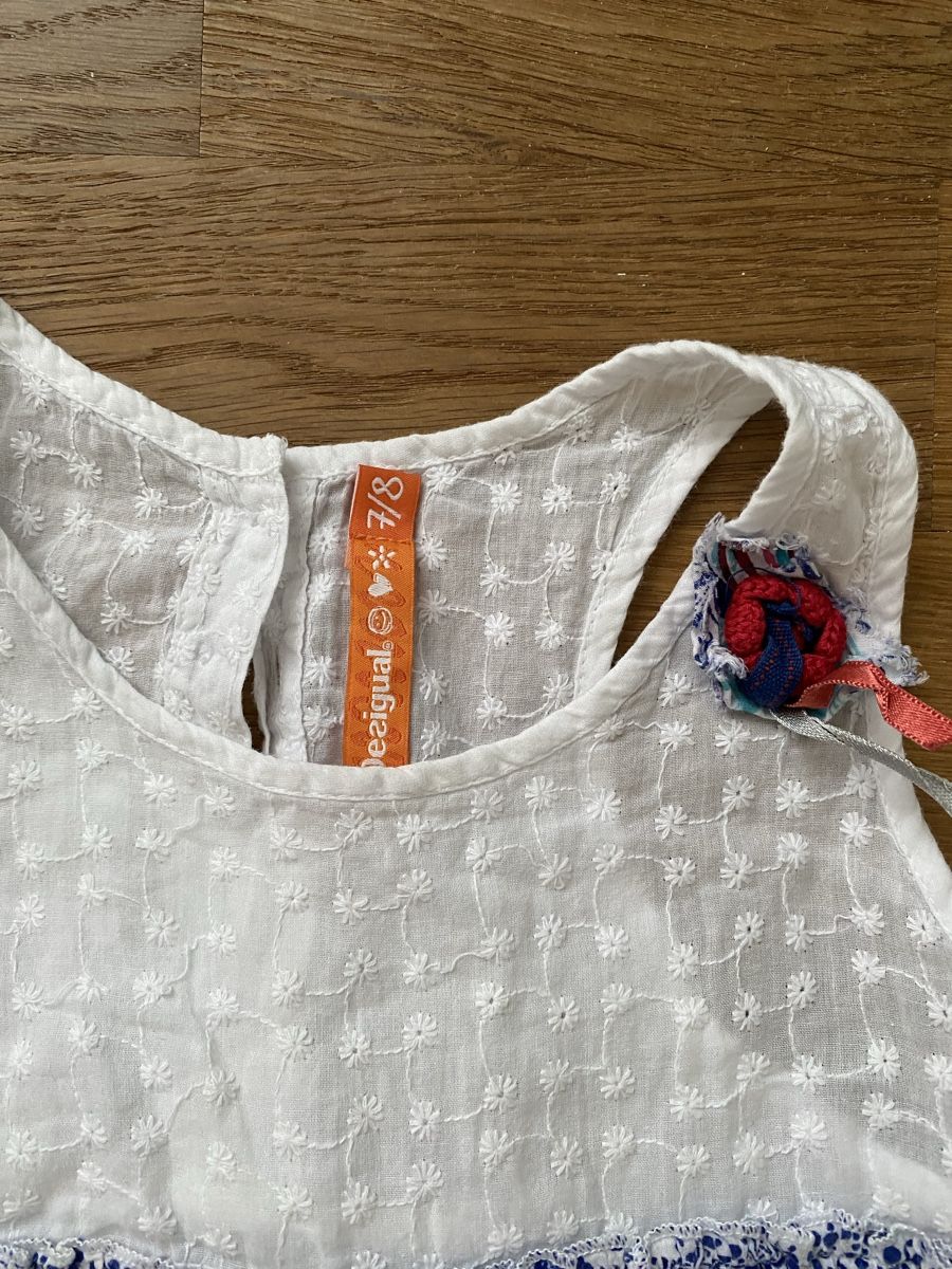 Desigual Camicette, T-shirt & Top: Desigual Gr. 7/8, 128, Top, Mädchen – Usato da Uster venduto da muse70 1