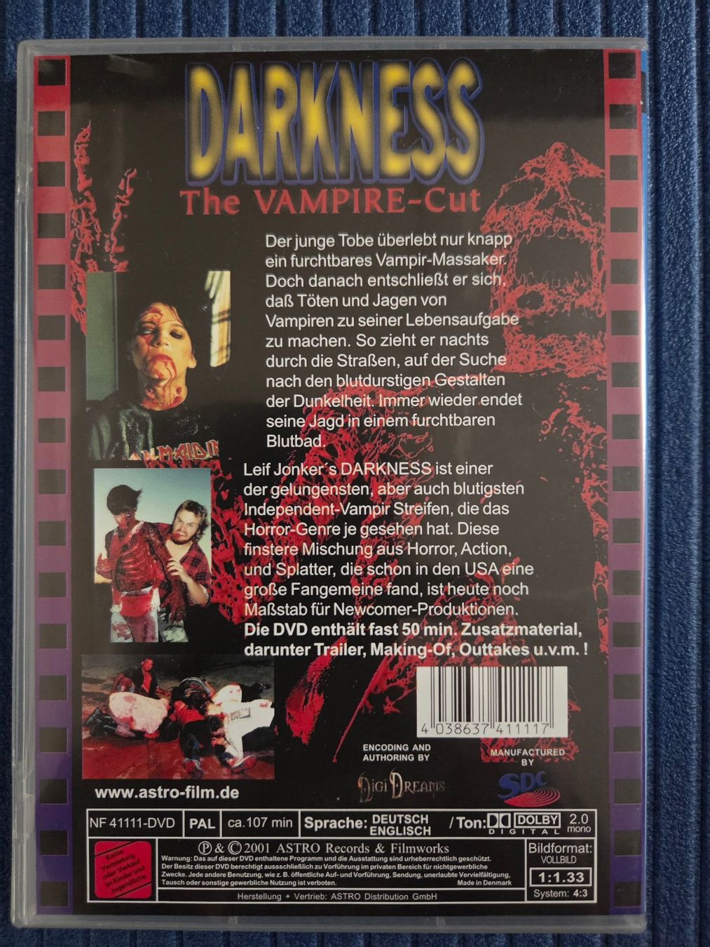 Alle DVDs: DVD Darkness The Vampire-Cut – Gebraucht aus Mollis von Cadillac58 1