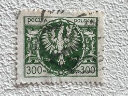 Polen Briefmarke