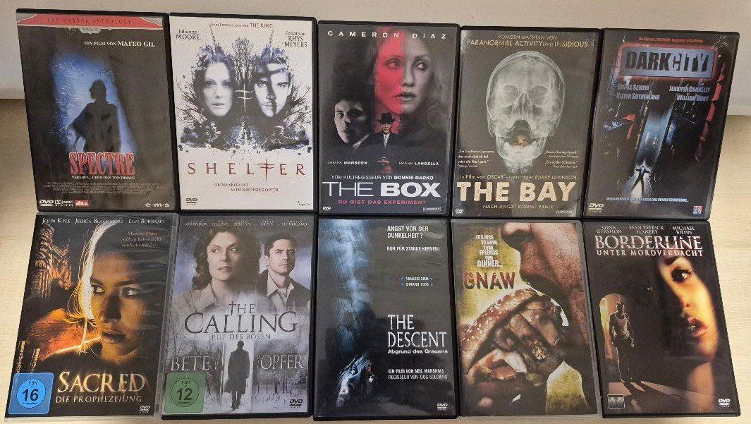 Tous les DVDs: 60 x Horror DVD Sammlung – D'occasion à Wettingen par Reviled 4