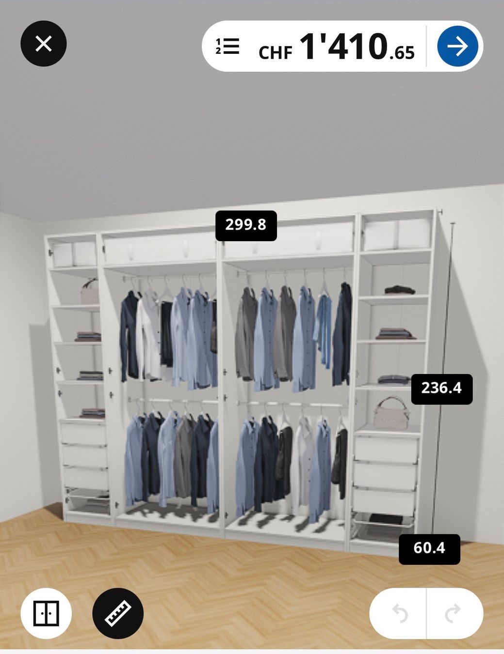 Ikea Armadi: PAX wardrobe – Usato da Hettlingen venduto da and_8xhd 3
