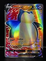 Pokemon Snorlax V 197/202 Karte