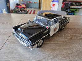 56'Mercury Montclair Hardtop Police Car 1/18