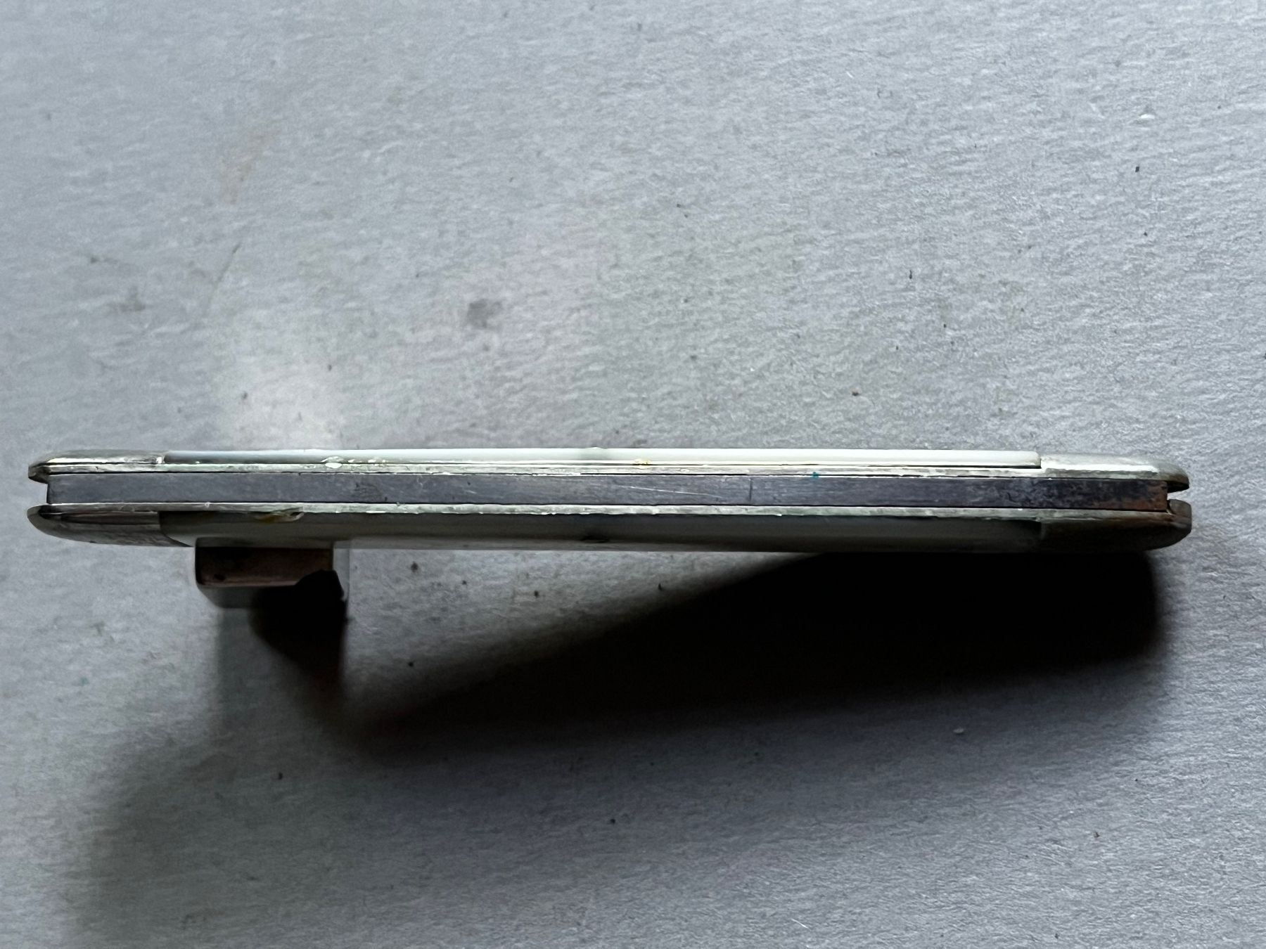Coltelli tascabile: Altes HUBER Perlmutt Sackmesser 78 mm - selten – Usato da Zürich venduto da FV.vintage 4