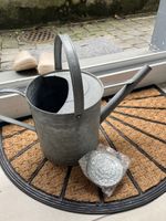 Giesskanne Metall neu mit Brause