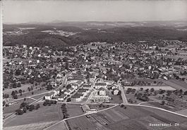 Bassersdorf ZH Flugaufnahme Nr.3379 ,  1960