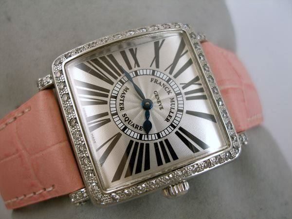 Franck Muller Uhren: FRANCK MULLER MASTER SQUARE DIAMANTEN REF. 6002 L QZ D 1R – Gebraucht aus Zürich von SWISSTIMEARTS-AG 3